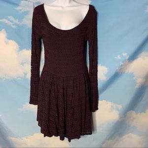 Eight Sixty- Maroon Long Sleeve Dress size Medium